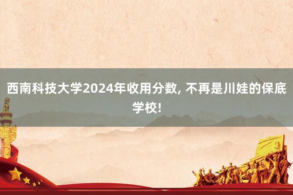 西南科技大学2024年收用分数, 不再是川娃的保底学校!